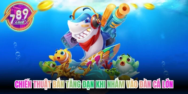 Chiến thuật bắn tăng đạn khi nhắm vào đàn cá lớn