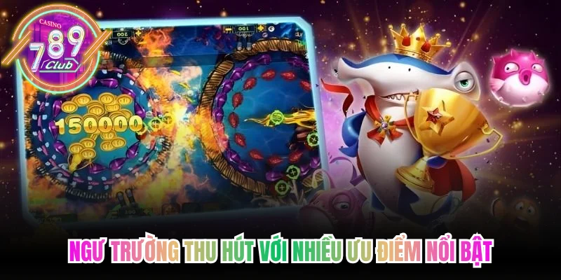 Ngư trường thu hút với nhiều ưu điểm nổi bật