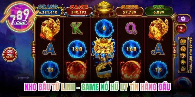 Kho báu Tứ Linh - Game nổ hũ uy tín hàng đầu