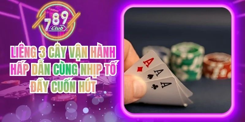 Liêng 3 Cây Vận Hành Hấp Dẫn Cùng Nhịp Tố Đầy Cuốn Hút